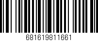 Código de barras (EAN, GTIN, SKU, ISBN): '681619811661'
