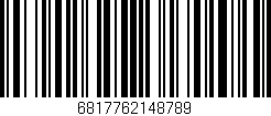 Código de barras (EAN, GTIN, SKU, ISBN): '6817762148789'