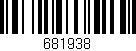 Código de barras (EAN, GTIN, SKU, ISBN): '681938'