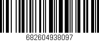 Código de barras (EAN, GTIN, SKU, ISBN): '682604938097'