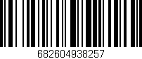 Código de barras (EAN, GTIN, SKU, ISBN): '682604938257'