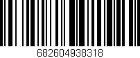 Código de barras (EAN, GTIN, SKU, ISBN): '682604938318'