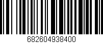 Código de barras (EAN, GTIN, SKU, ISBN): '682604938400'