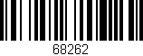 Código de barras (EAN, GTIN, SKU, ISBN): '68262'