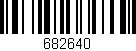 Código de barras (EAN, GTIN, SKU, ISBN): '682640'