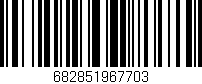 Código de barras (EAN, GTIN, SKU, ISBN): '682851967703'