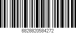 Código de barras (EAN, GTIN, SKU, ISBN): '6828820584272'