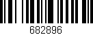 Código de barras (EAN, GTIN, SKU, ISBN): '682896'