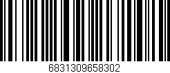 Código de barras (EAN, GTIN, SKU, ISBN): '6831309658302'