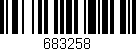 Código de barras (EAN, GTIN, SKU, ISBN): '683258'