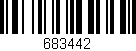 Código de barras (EAN, GTIN, SKU, ISBN): '683442'