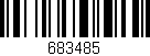 Código de barras (EAN, GTIN, SKU, ISBN): '683485'