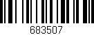 Código de barras (EAN, GTIN, SKU, ISBN): '683507'