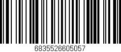 Código de barras (EAN, GTIN, SKU, ISBN): '6835526605057'
