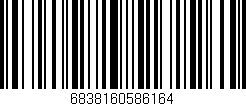 Código de barras (EAN, GTIN, SKU, ISBN): '6838160586164'