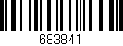 Código de barras (EAN, GTIN, SKU, ISBN): '683841'