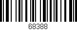 Código de barras (EAN, GTIN, SKU, ISBN): '68388'