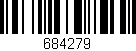 Código de barras (EAN, GTIN, SKU, ISBN): '684279'