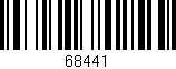 Código de barras (EAN, GTIN, SKU, ISBN): '68441'