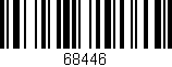 Código de barras (EAN, GTIN, SKU, ISBN): '68446'