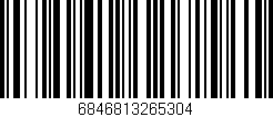 Código de barras (EAN, GTIN, SKU, ISBN): '6846813265304'