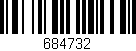 Código de barras (EAN, GTIN, SKU, ISBN): '684732'