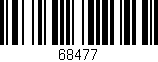 Código de barras (EAN, GTIN, SKU, ISBN): '68477'