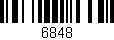 Código de barras (EAN, GTIN, SKU, ISBN): '6848'
