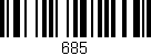 Código de barras (EAN, GTIN, SKU, ISBN): '685'