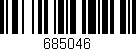 Código de barras (EAN, GTIN, SKU, ISBN): '685046'