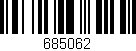 Código de barras (EAN, GTIN, SKU, ISBN): '685062'
