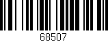 Código de barras (EAN, GTIN, SKU, ISBN): '68507'