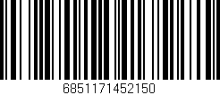 Código de barras (EAN, GTIN, SKU, ISBN): '6851171452150'