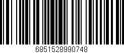 Código de barras (EAN, GTIN, SKU, ISBN): '6851528990748'