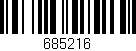 Código de barras (EAN, GTIN, SKU, ISBN): '685216'