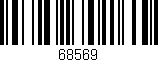 Código de barras (EAN, GTIN, SKU, ISBN): '68569'