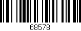 Código de barras (EAN, GTIN, SKU, ISBN): '68578'
