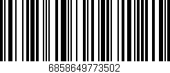 Código de barras (EAN, GTIN, SKU, ISBN): '6858649773502'