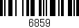 Código de barras (EAN, GTIN, SKU, ISBN): '6859'
