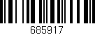 Código de barras (EAN, GTIN, SKU, ISBN): '685917'