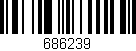 Código de barras (EAN, GTIN, SKU, ISBN): '686239'