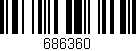 Código de barras (EAN, GTIN, SKU, ISBN): '686360'