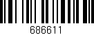 Código de barras (EAN, GTIN, SKU, ISBN): '686611'