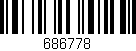 Código de barras (EAN, GTIN, SKU, ISBN): '686778'