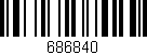 Código de barras (EAN, GTIN, SKU, ISBN): '686840'