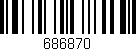 Código de barras (EAN, GTIN, SKU, ISBN): '686870'
