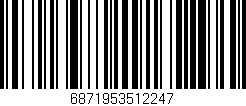 Código de barras (EAN, GTIN, SKU, ISBN): '6871953512247'