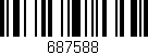 Código de barras (EAN, GTIN, SKU, ISBN): '687588'