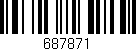 Código de barras (EAN, GTIN, SKU, ISBN): '687871'