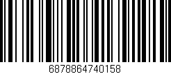 Código de barras (EAN, GTIN, SKU, ISBN): '6878864740158'